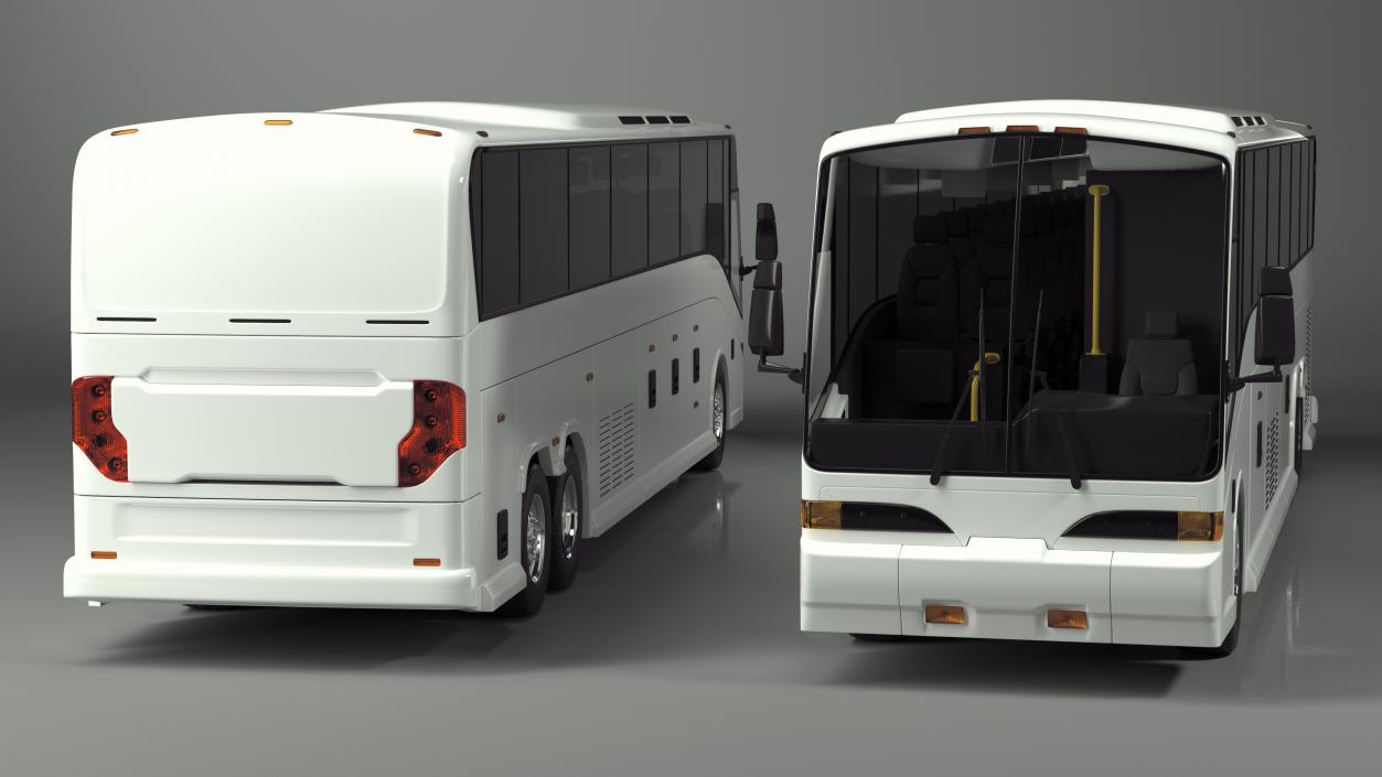 Charter Bus(1) 3D model