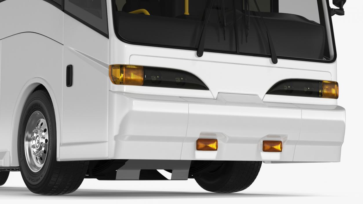 Charter Bus(1) 3D model