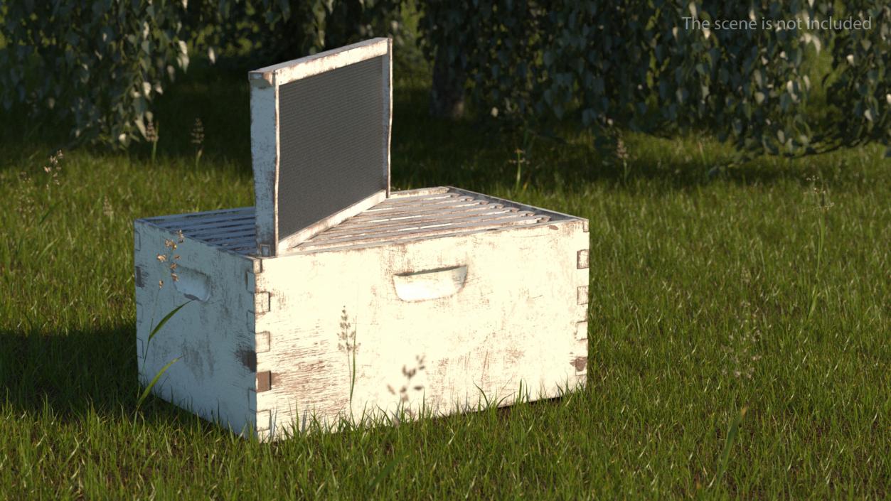 3D Painted Honey Bee Box