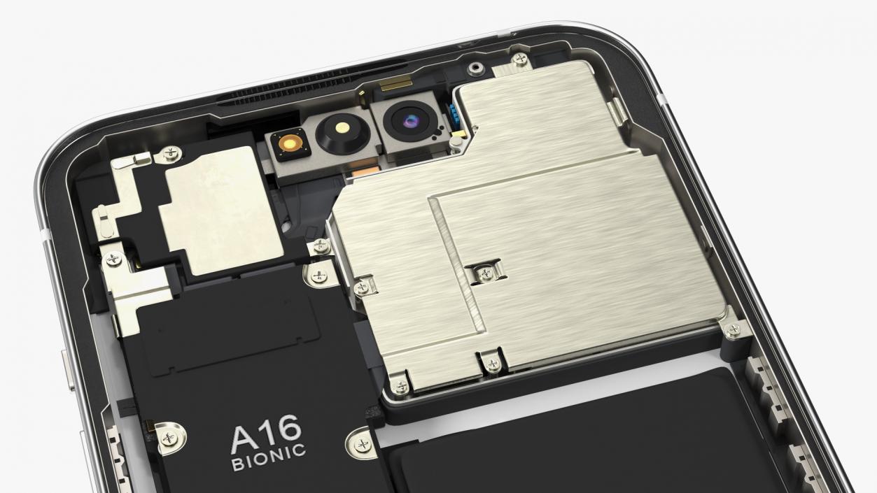 3D iPhone 14 Pro and iPhone 11Fully Disassembled Collection