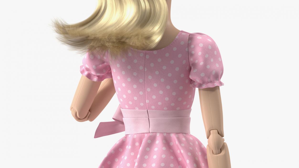 Barbie Doll in Summer Dress 3D