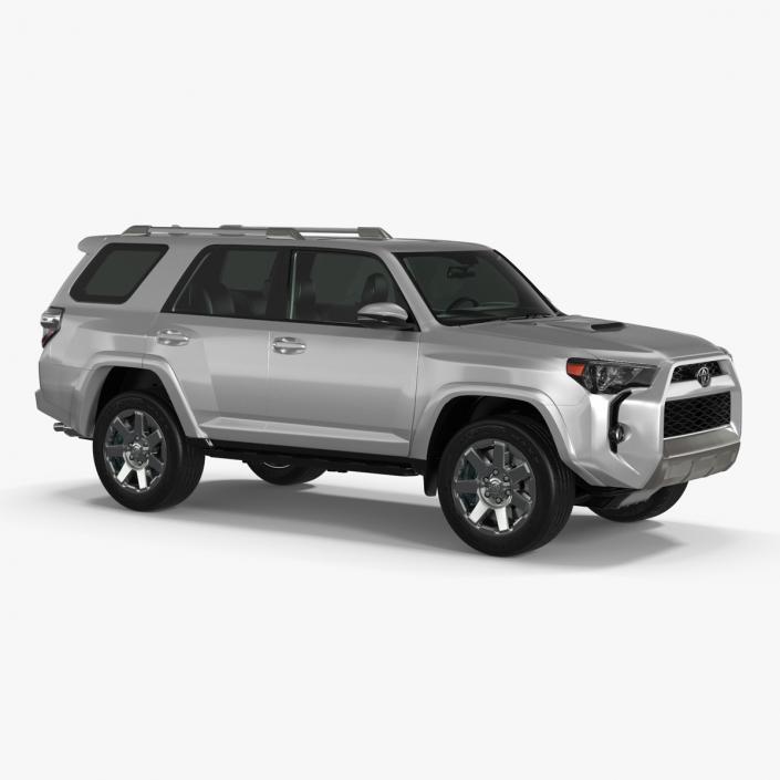 Toyota 4Runner SUV Simple Interior 3D model