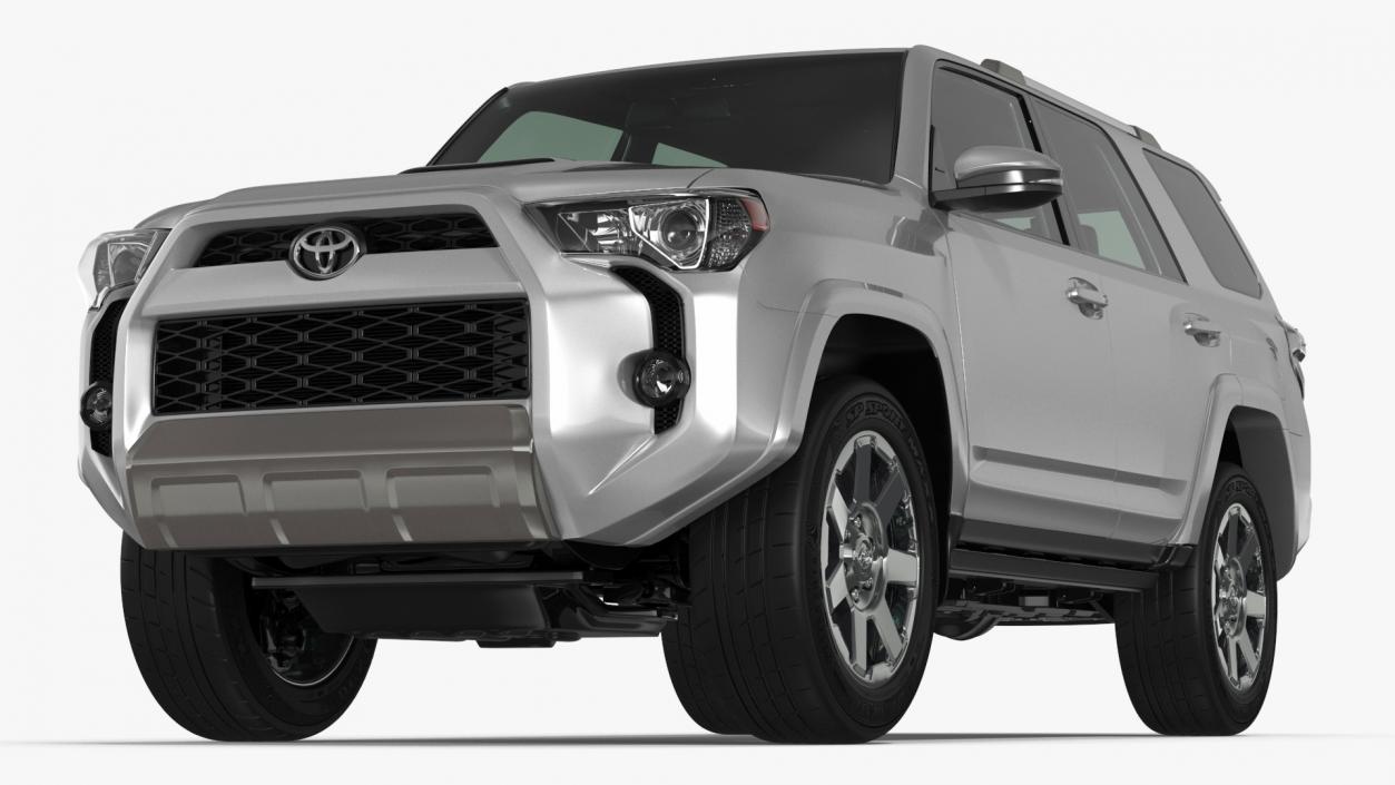 Toyota 4Runner SUV Simple Interior 3D model