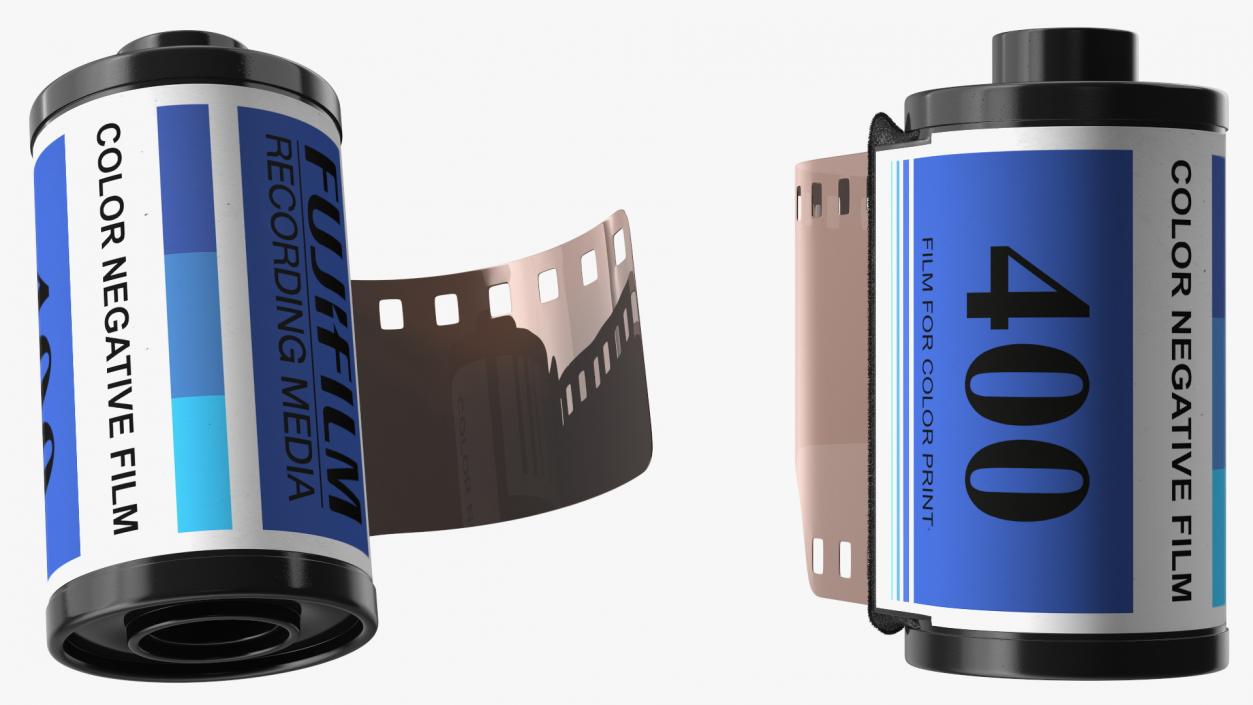 3D model Film Roll 400 Professional 35mm Fur