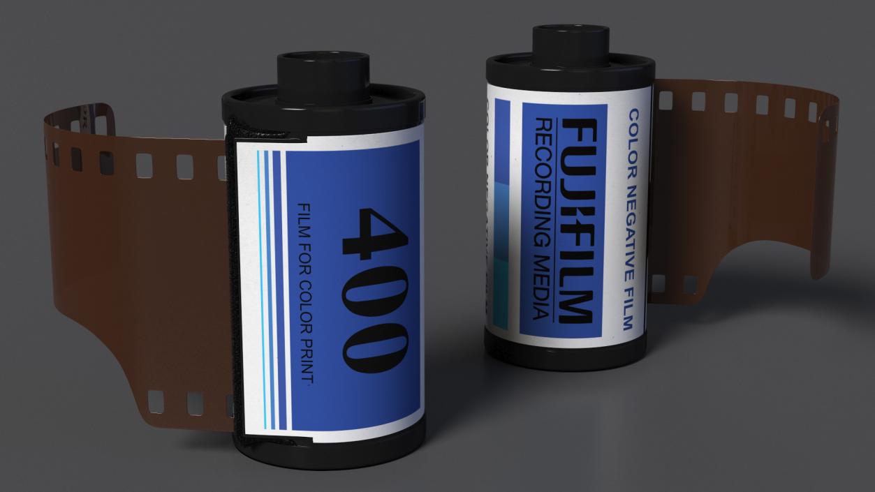 3D model Film Roll 400 Professional 35mm Fur