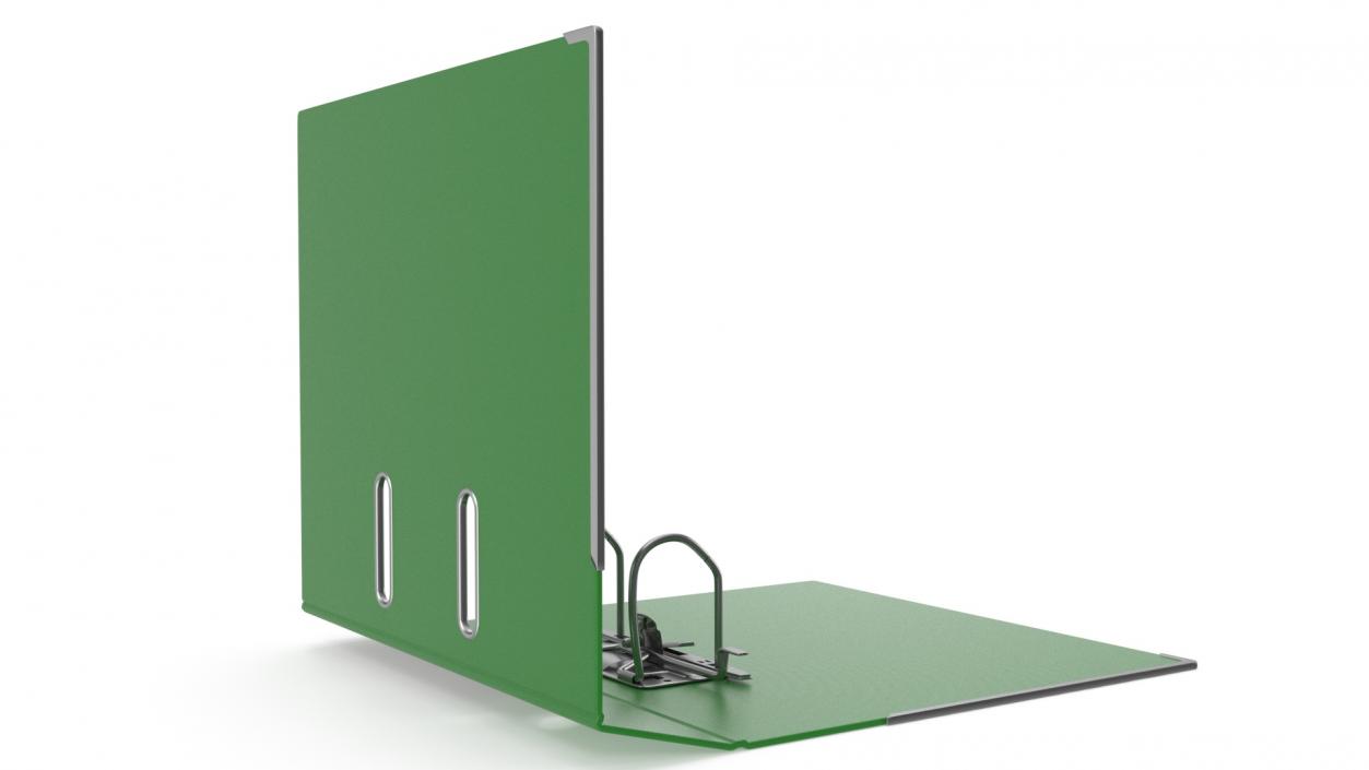 3D model Office Binder with Metal Rings