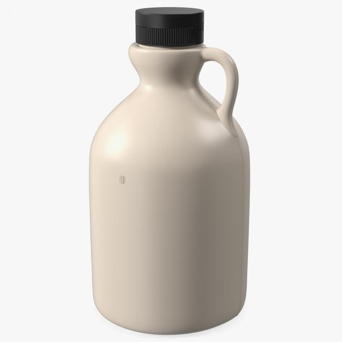 3D Maple Syrup Plastic Bottle