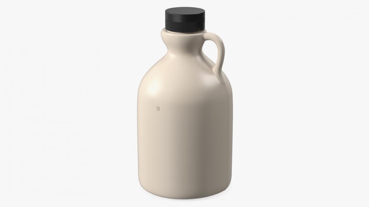 3D Maple Syrup Plastic Bottle