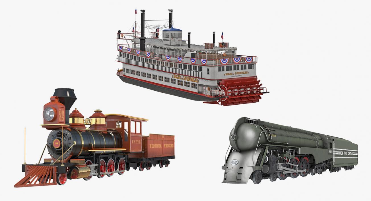 3D model Steam Vehicles Collection