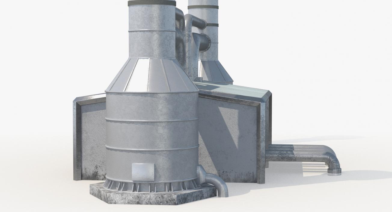 3D Power Plants 3D Models Collection model