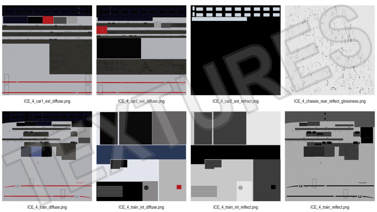 3D ICE 4 High Speed Intercity Long Distance Train