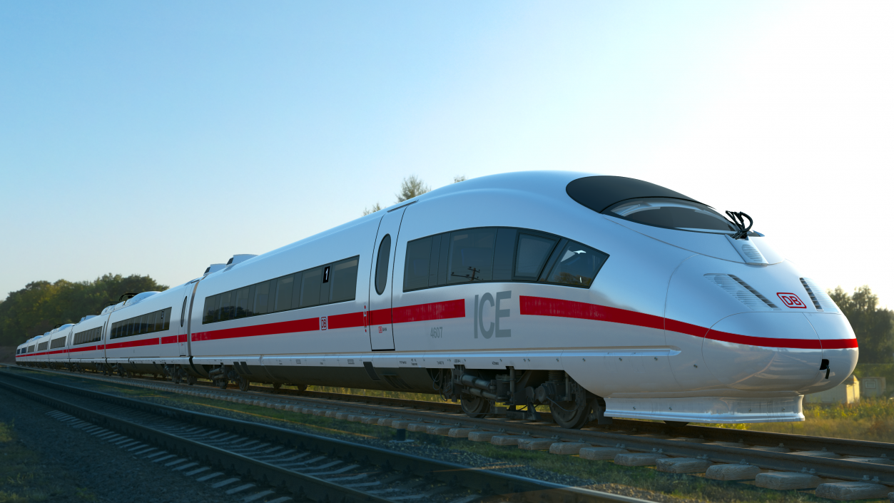 3D ICE 4 High Speed Intercity Long Distance Train