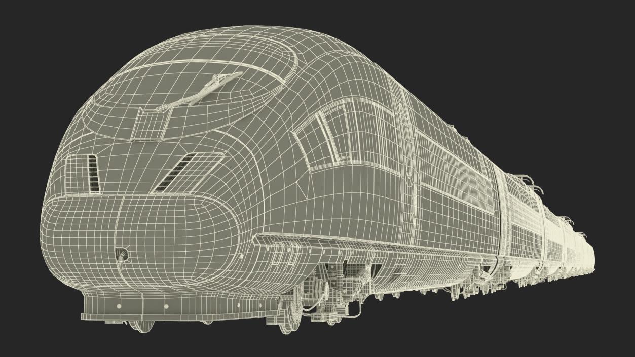 3D ICE 4 High Speed Intercity Long Distance Train