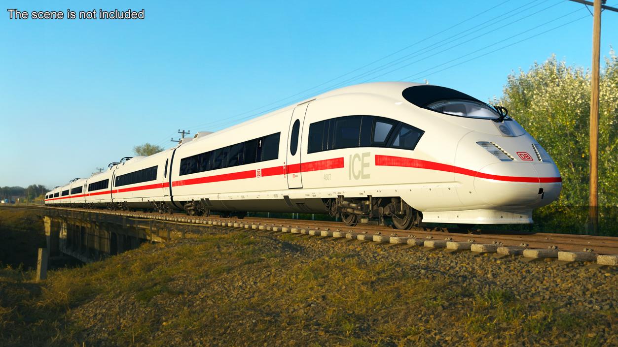 3D ICE 4 High Speed Intercity Long Distance Train