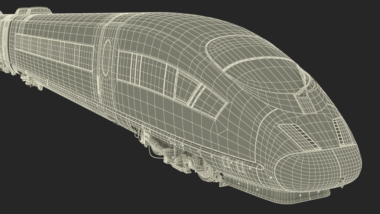 3D ICE 4 High Speed Intercity Long Distance Train