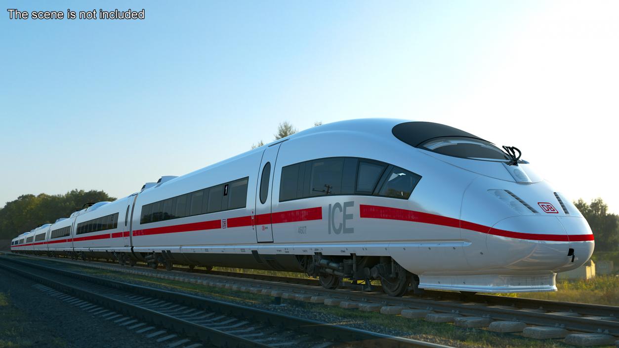 3D ICE 4 High Speed Intercity Long Distance Train