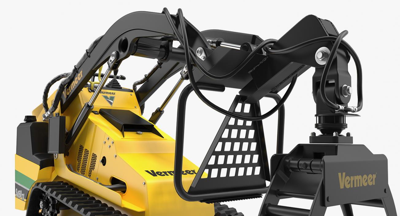 3D Vermeer S450TX Grapple Clean model