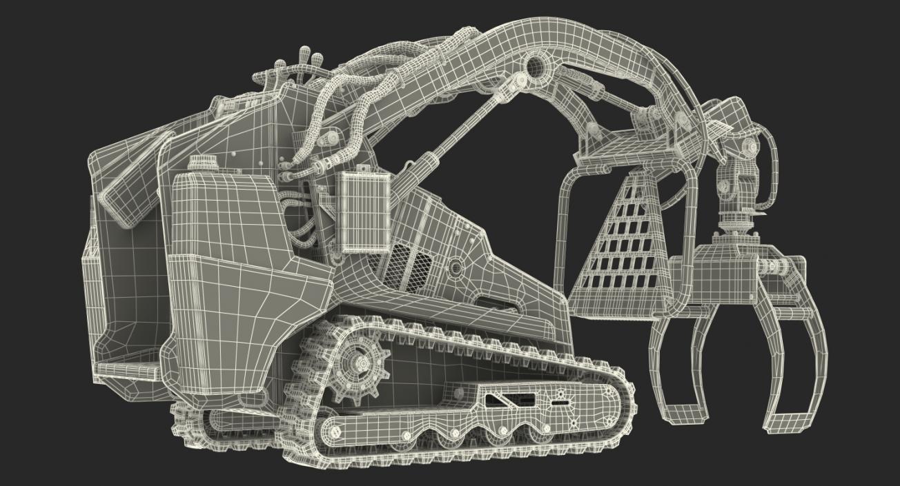 3D Vermeer S450TX Grapple Clean model