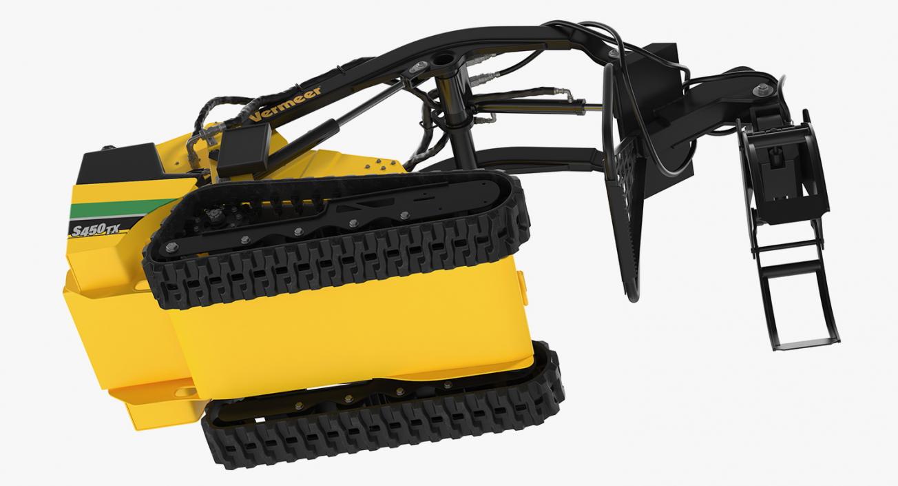 3D Vermeer S450TX Grapple Clean model