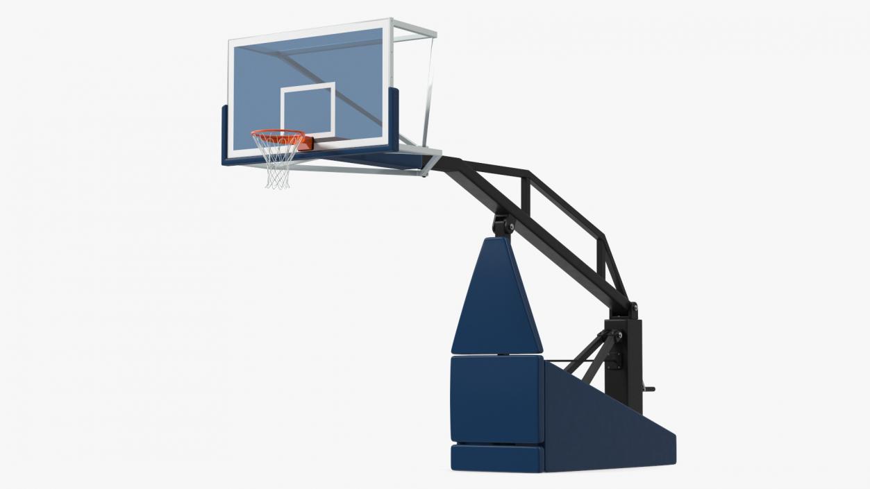 Professional Basketball Hoop Stand 3D model