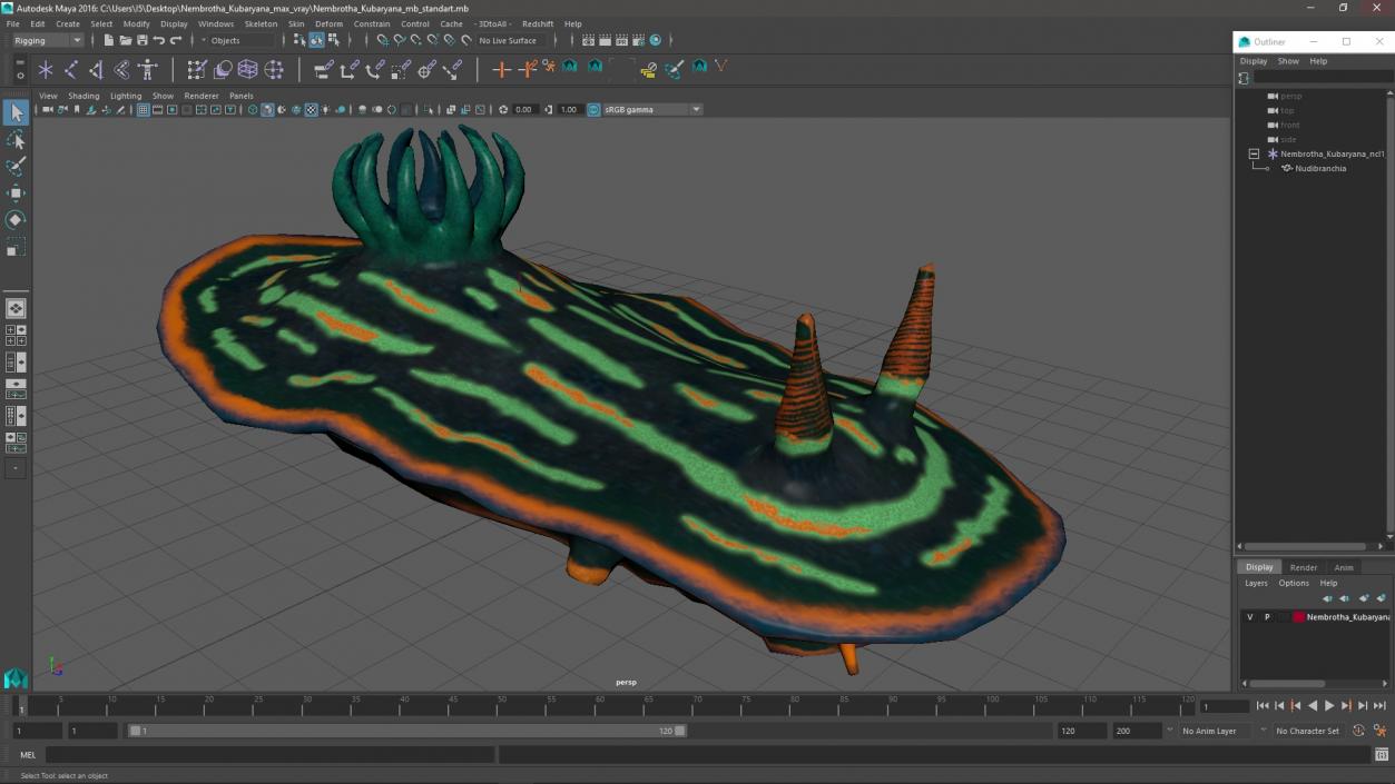 Nembrotha Kubaryana 3D model