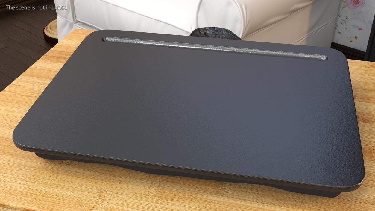 Compact Lap Desk Black 3D