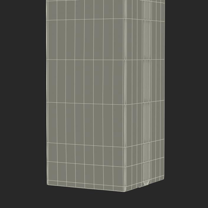 3D Half Gallon Milk Carton model