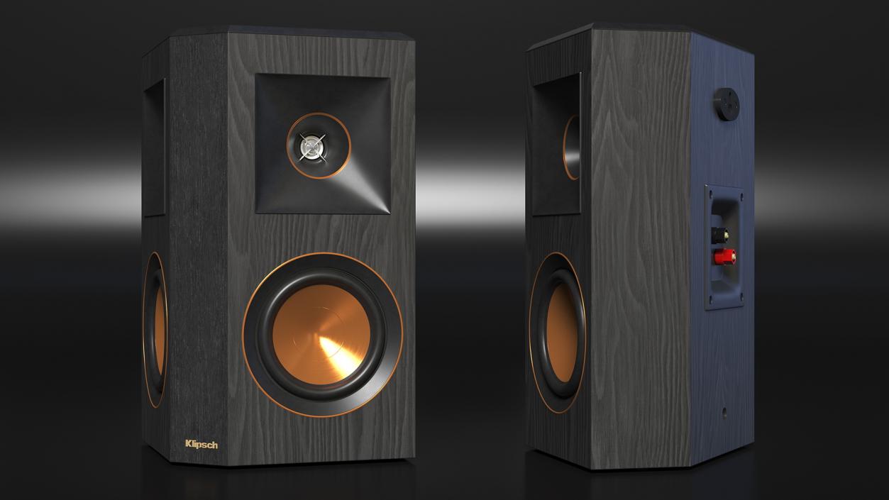 3D Surround Speaker Klipsch RP 502S Ebony model