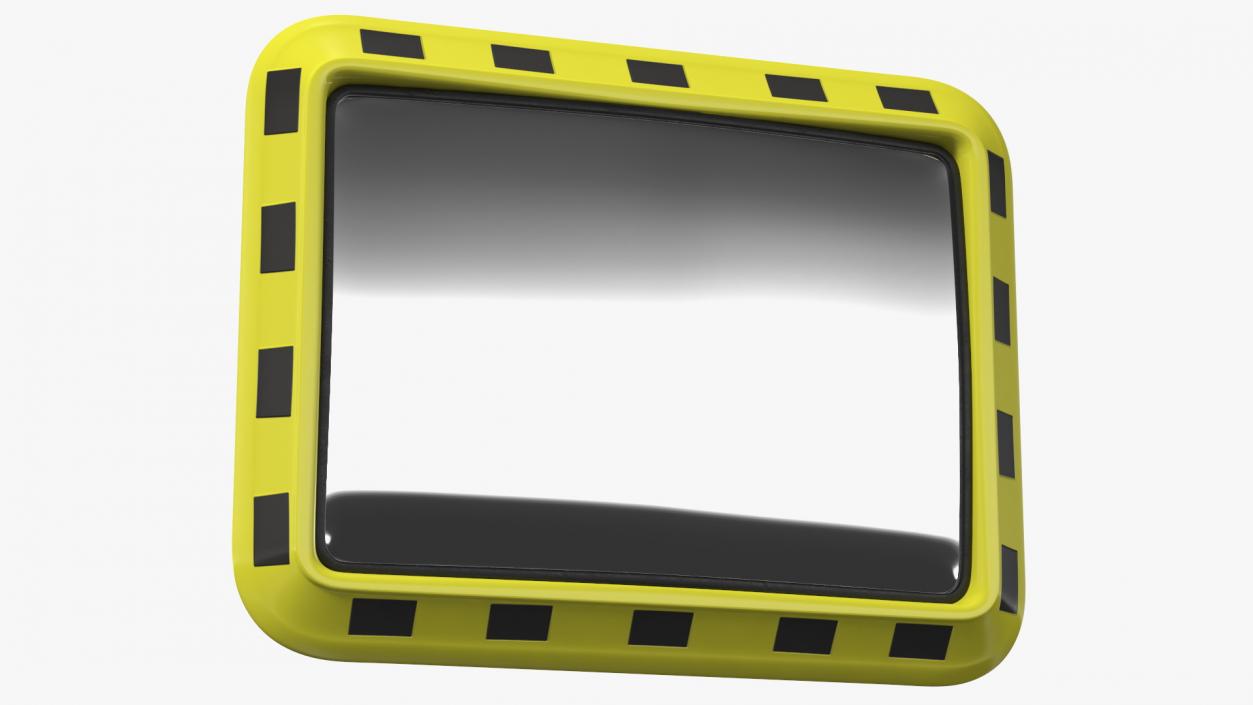 3D Rectangular Industrial Safety Mirror