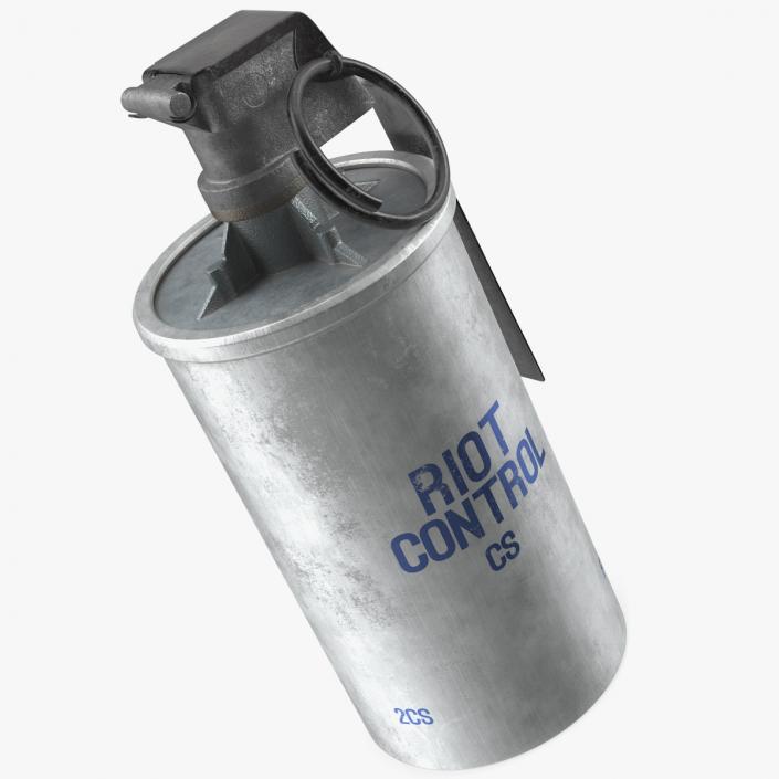 3D ABC M7A2 Riot Control CS Grenade Old