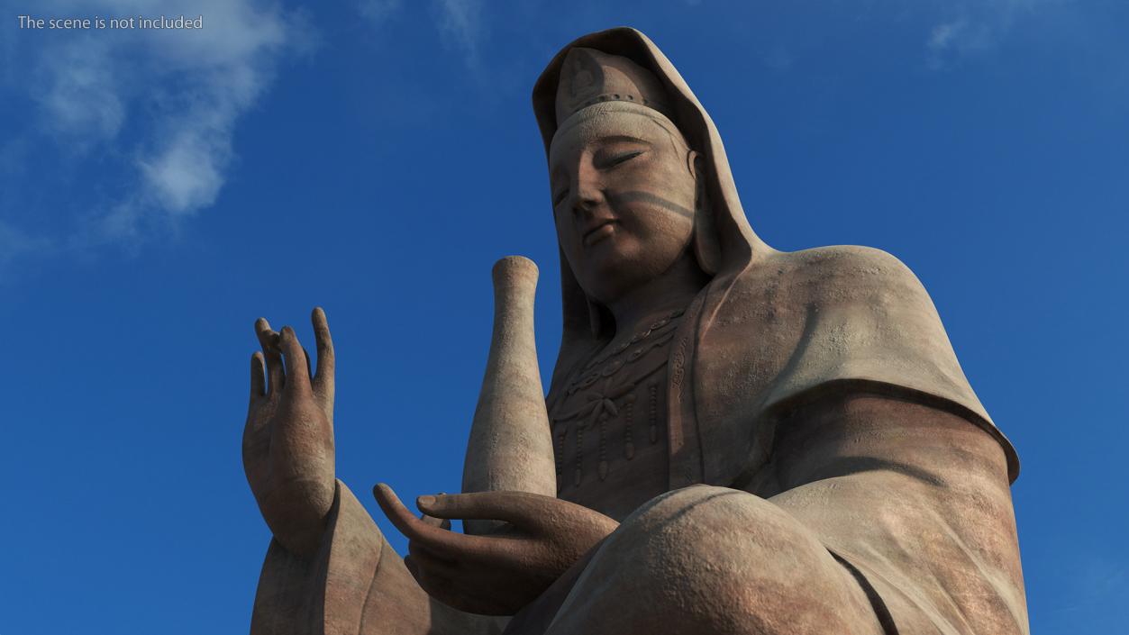 3D Guanyin of Mount Xiqiao model