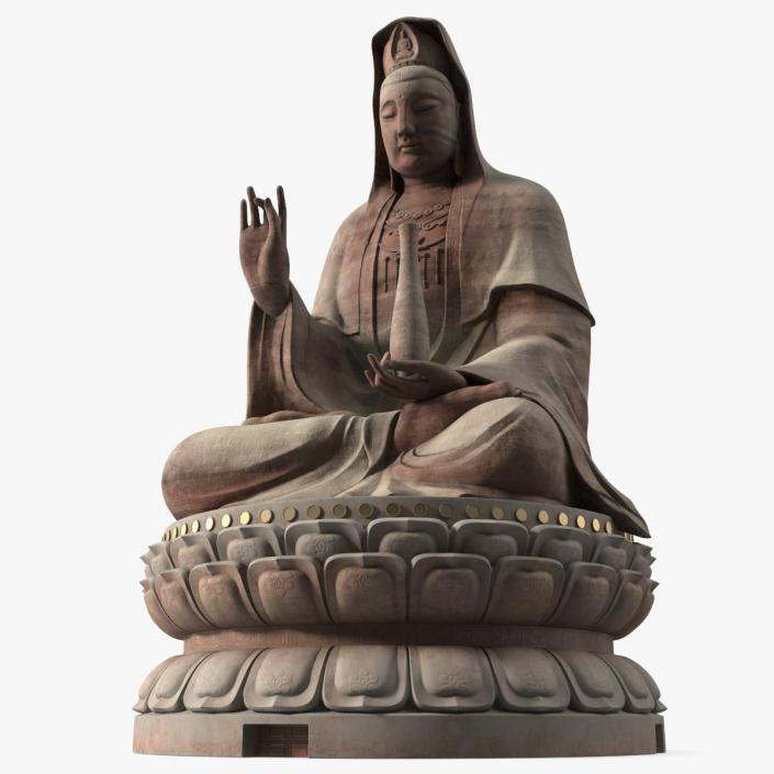 3D Guanyin of Mount Xiqiao model