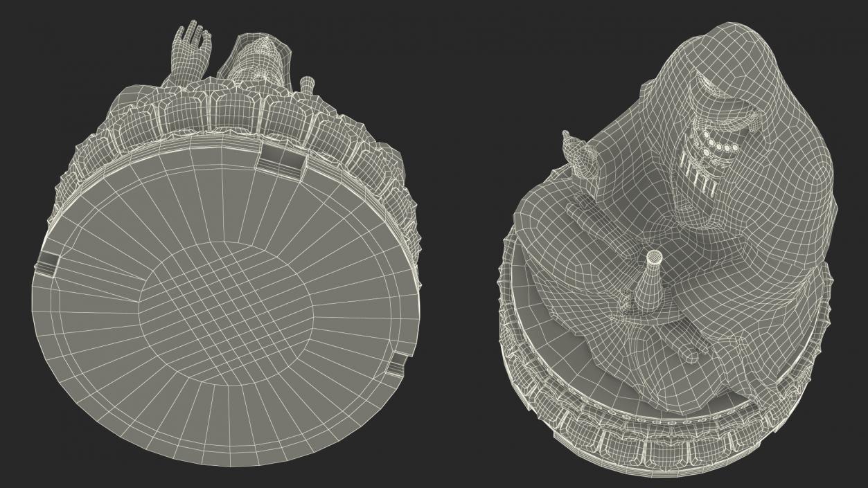 3D Guanyin of Mount Xiqiao model