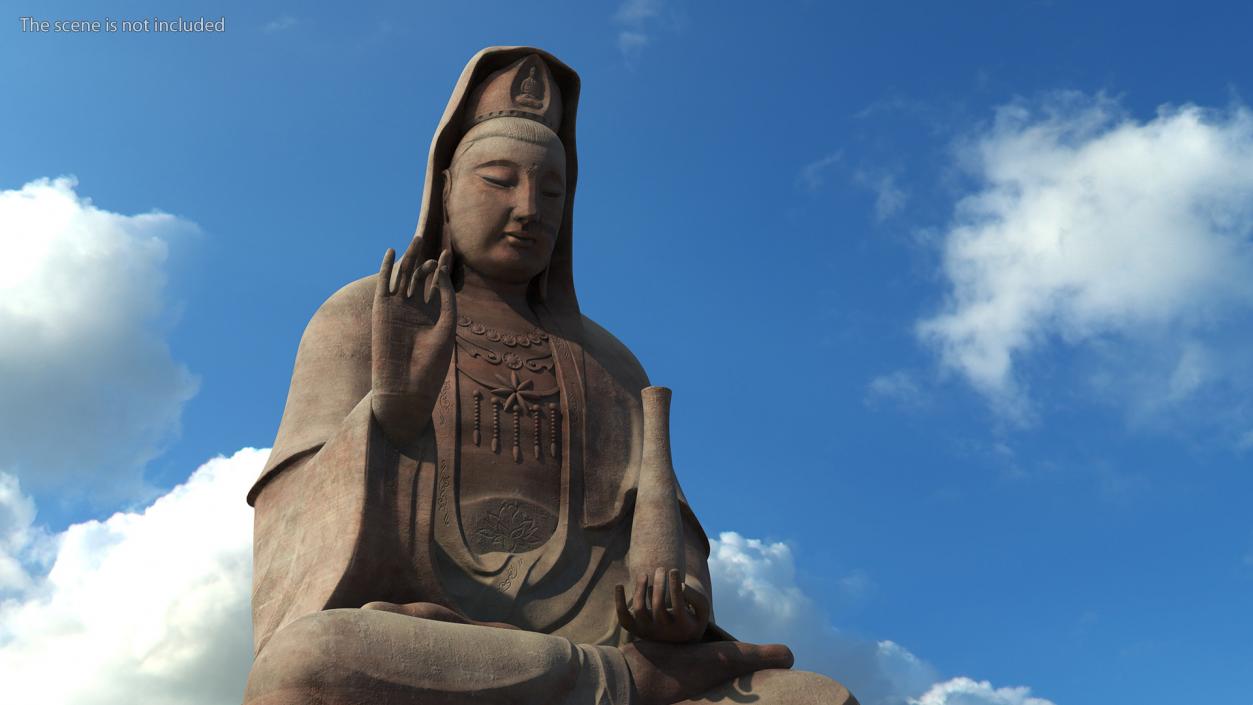 3D Guanyin of Mount Xiqiao model