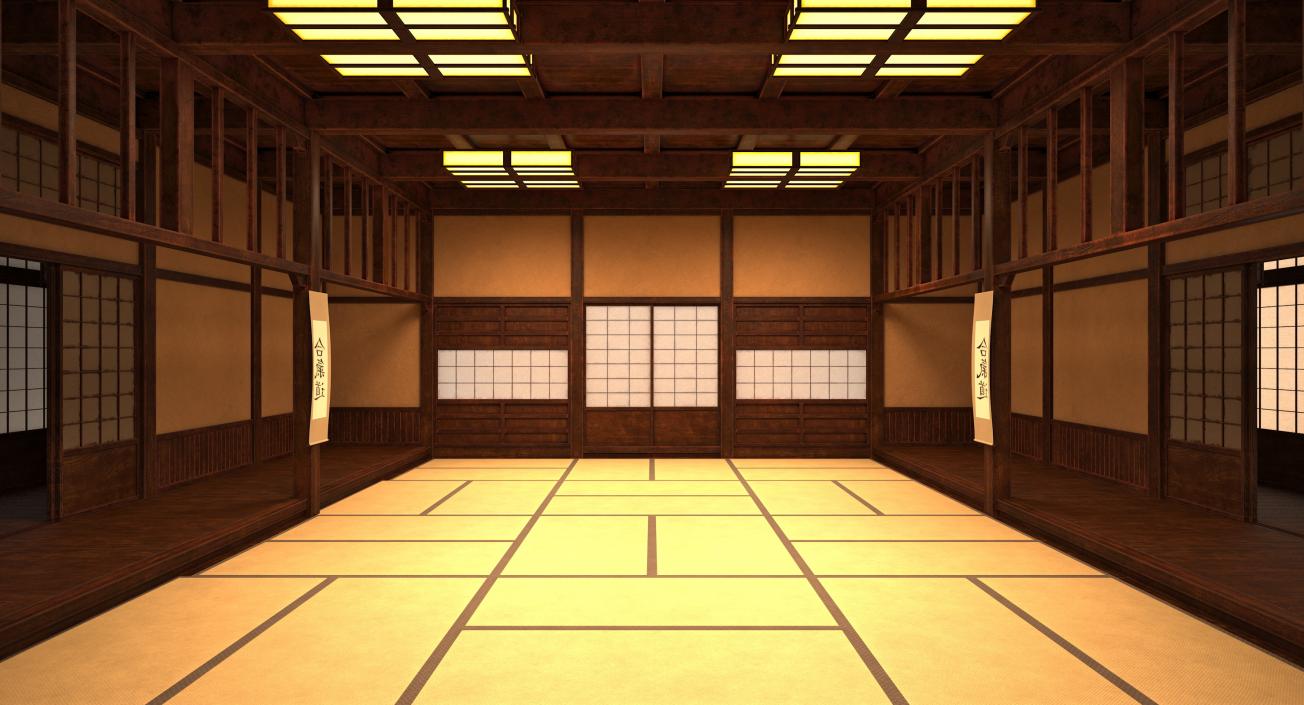 Dojo Room 3D model