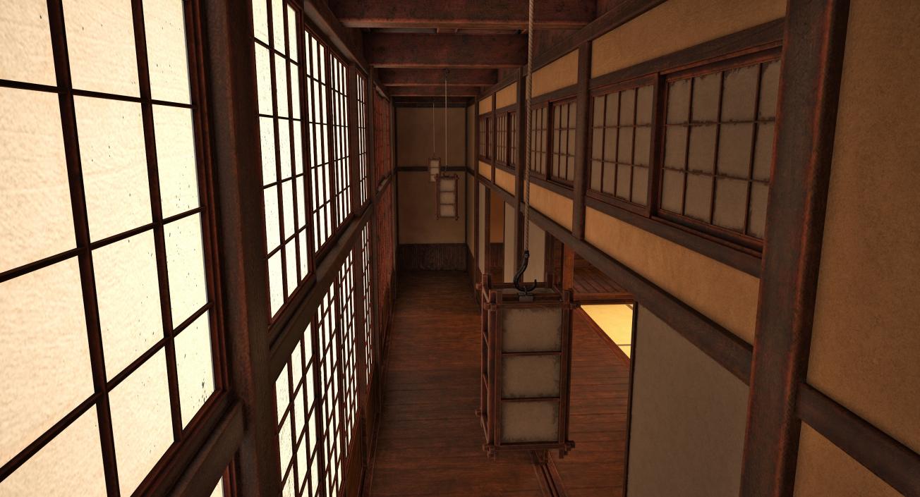 Dojo Room 3D model