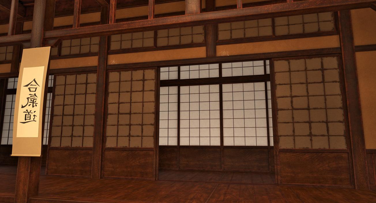 Dojo Room 3D model