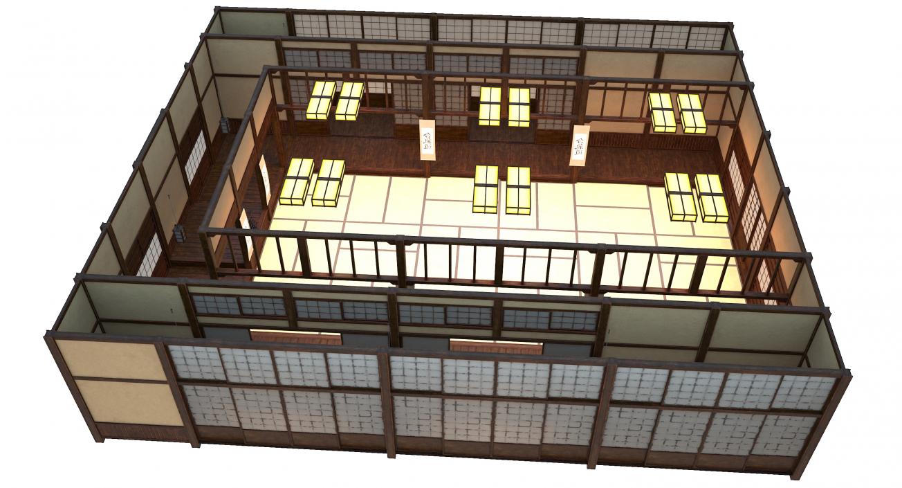 Dojo Room 3D model