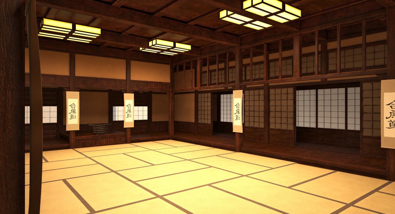 Dojo Room 3D model