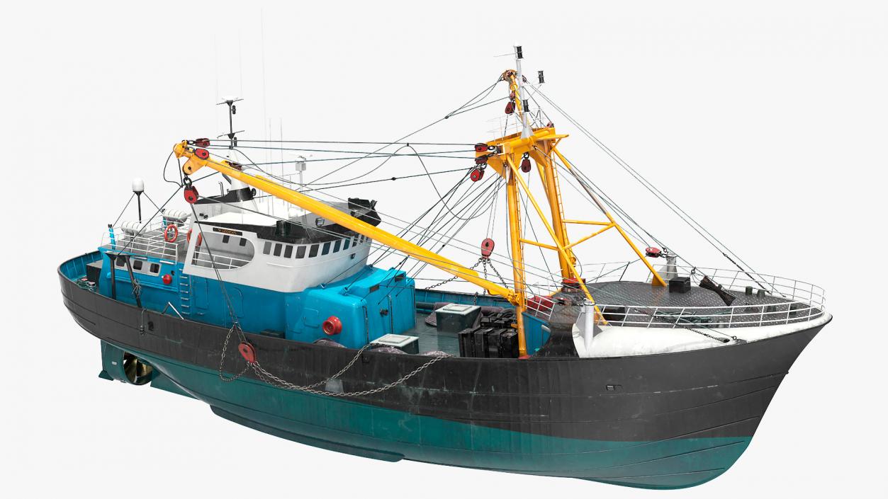 Troller Boat 3D