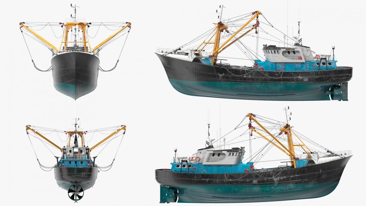 Troller Boat 3D