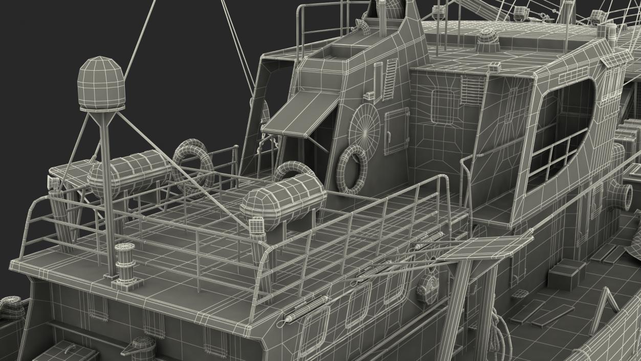 Troller Boat 3D