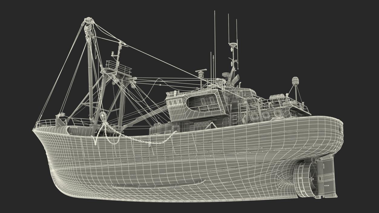 Troller Boat 3D