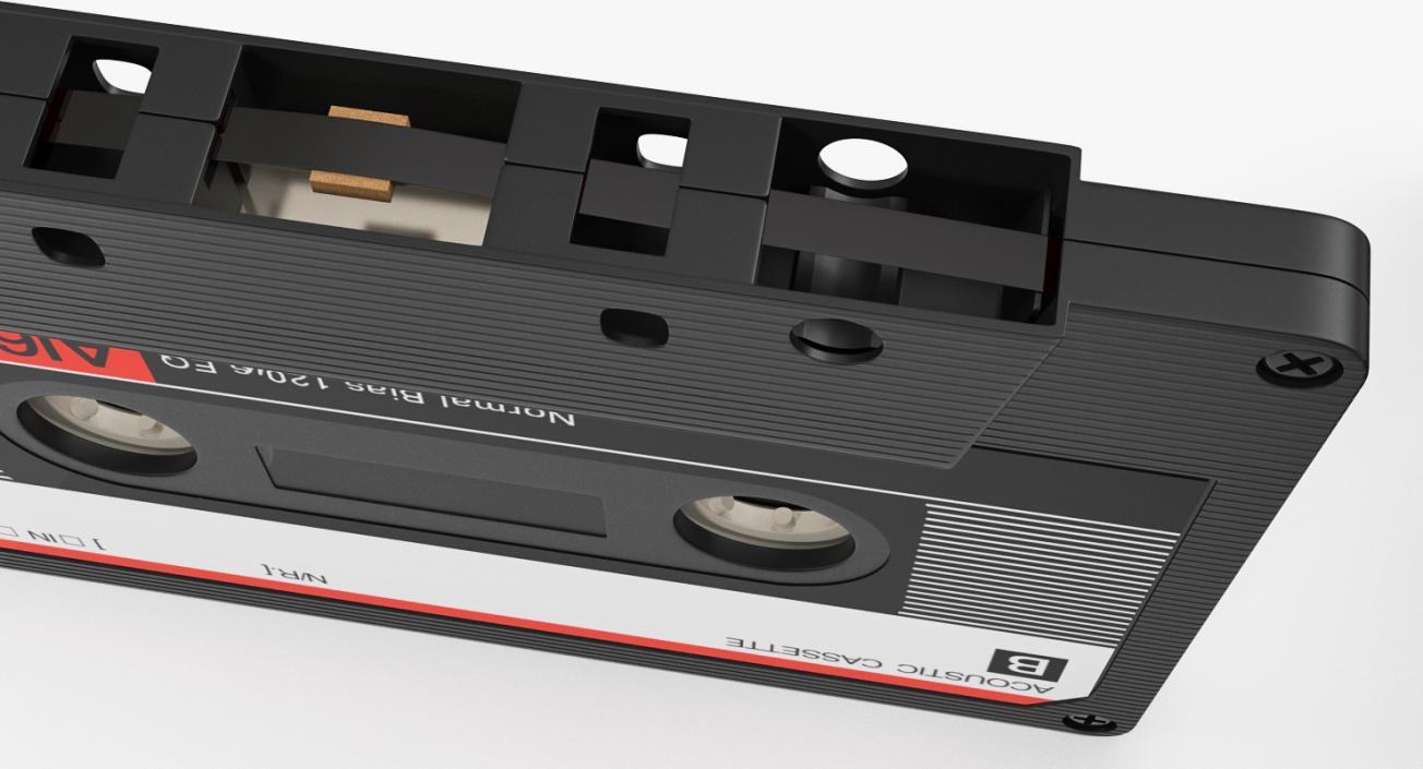 Audio Cassette Tape 3D model