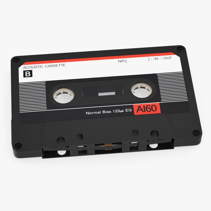 Audio Cassette Tape 3D model