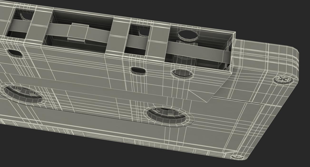 Audio Cassette Tape 3D model