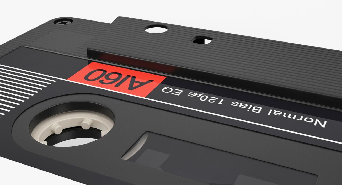 Audio Cassette Tape 3D model