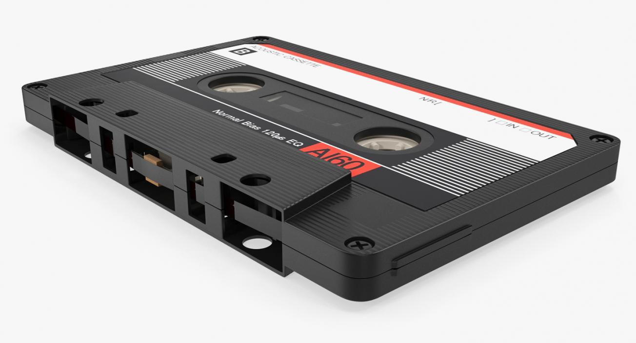 Audio Cassette Tape 3D model