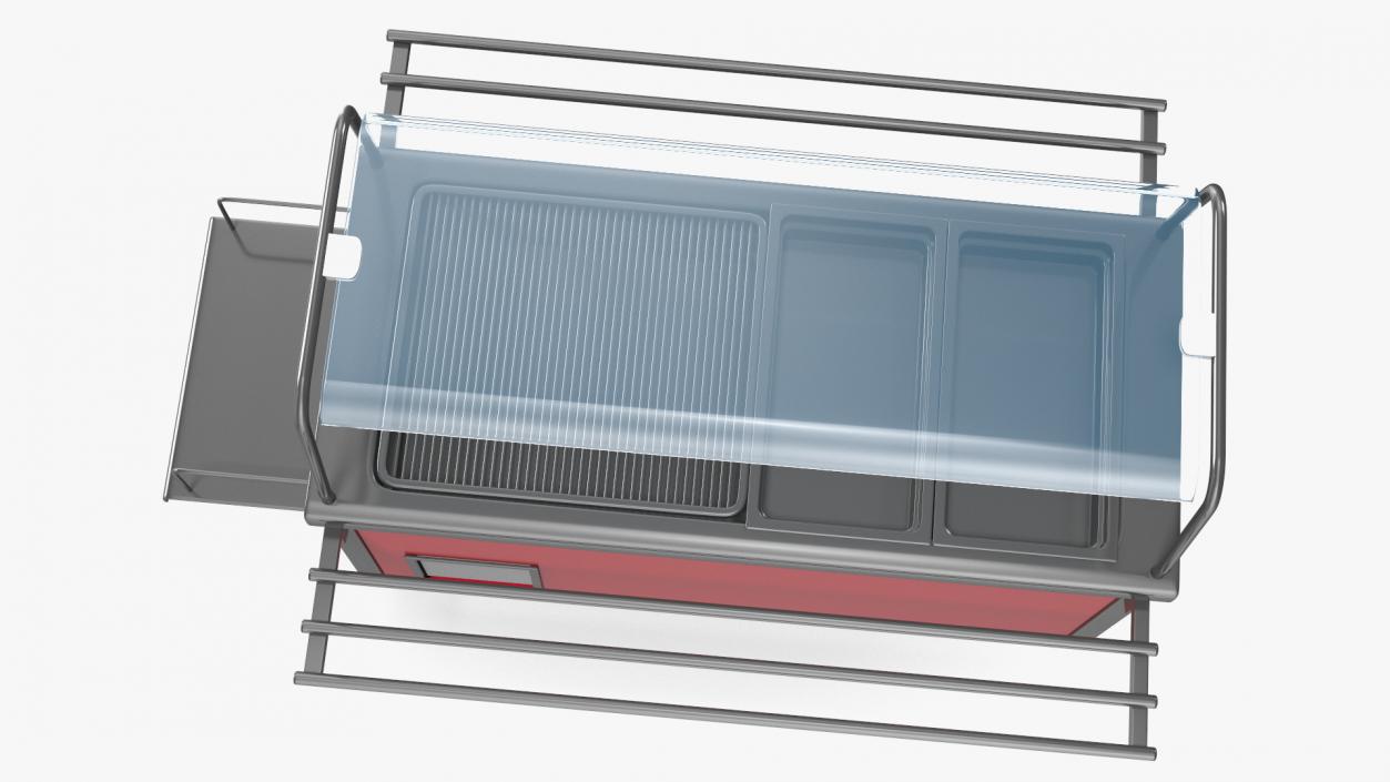 Module Second Courses Self Service Line 3D model