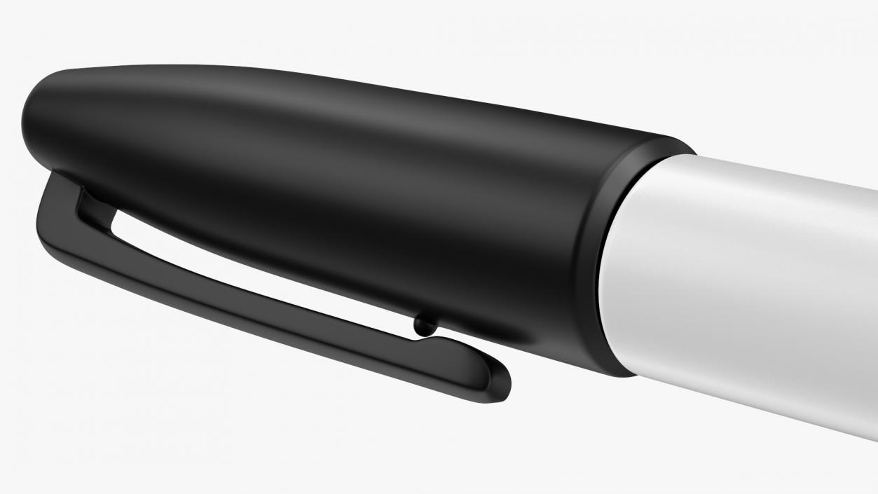 3D model Sharpie Permanent Marker Black